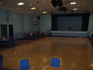 Dance floor and Stage Area
